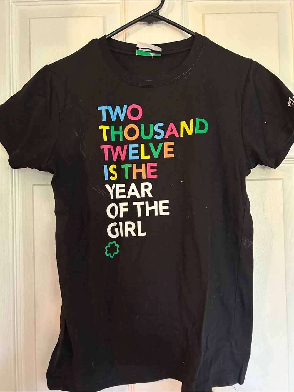 Girls' Black Girl Scouts Graphic Tee - Year of the Girl